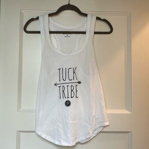 Pure Barre - white tank, size S